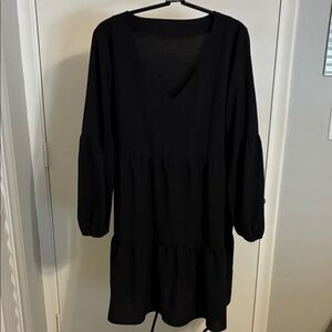 Elegant Black Women's Dress
